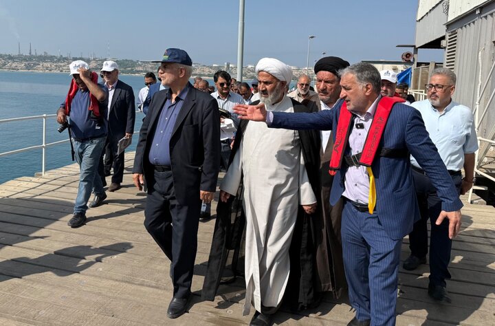 مطالبات مردم خارگ در بازدید کمیسیون اصل ۹۰ بررسی شد