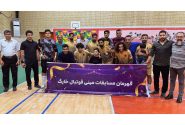 سوشیانت قهرمان مسابقات مینی‌فوتبال خارگ شد