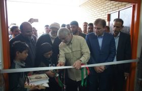 دبستان ۶ کلاسه شهید عباس روایی در جم به بهره‌برداری رسید
